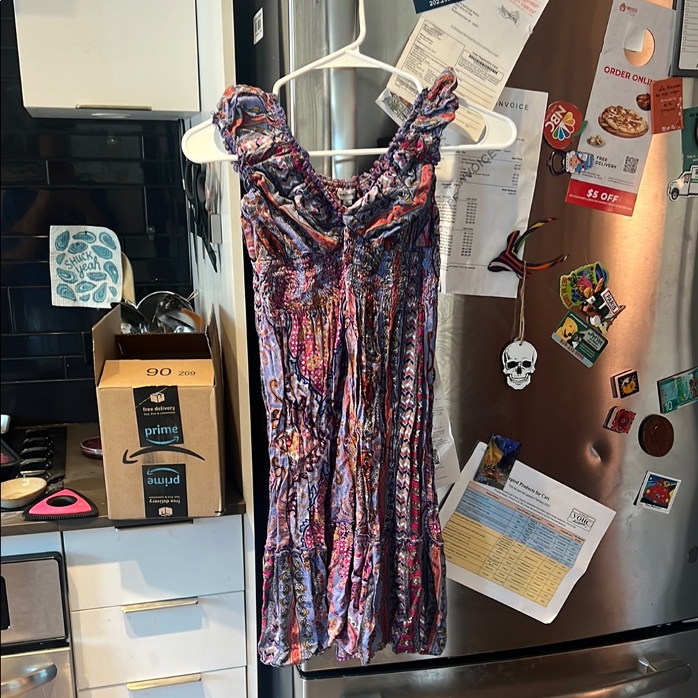 Colorful Sleeveless Dress